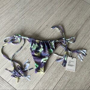 Acacia Swimwear Purple Bikini with Modern Cut-Outs